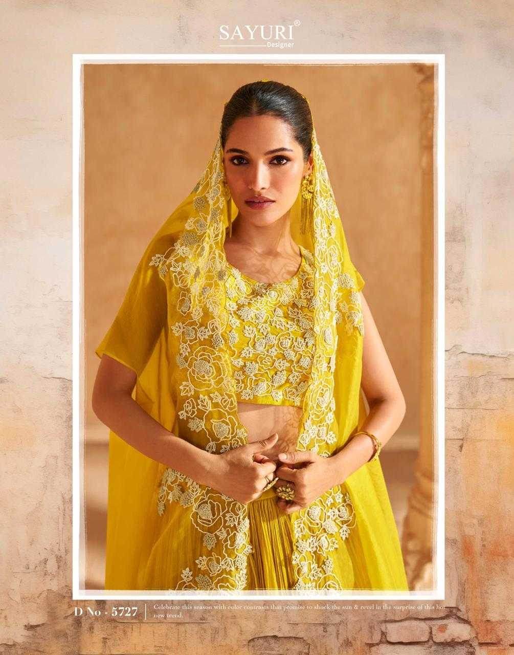 Chinon Silk Designer Silk Dresses Handwork Suit - MYLUXURY LANE ENTERPRISE
